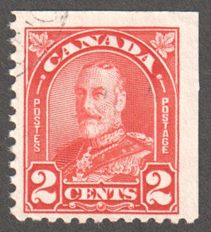 Canada Scott 165bs Used VF - Click Image to Close